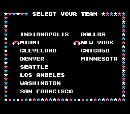 Tecmo Bowl screenshot 4 for NES
